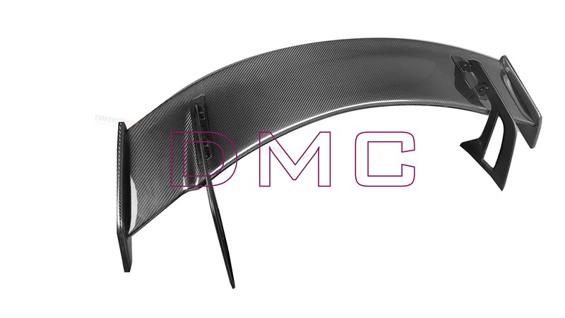 DMC Carbon Fiber GT3 Rear Wing Spoiler for Porsche 911-992 Carrera - Image 3