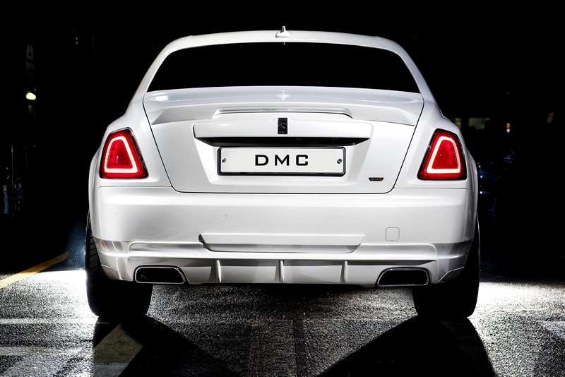 DMC Forged Carbon Fiber Trunk Lip Spoiler for Rolls-Royce Ghost Series I (Black Badge Compatible)