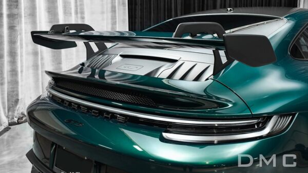 DMC GT3 Carbon Fiber Wing Kit (Engine Cover + Duck Spoiler + Vented Deck Lid, Facelift) for Porsche 911-992