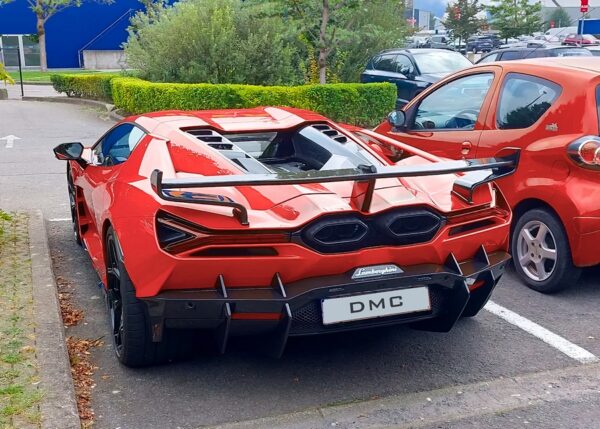 DMC Carbon Fiber Rear Spoiler Wing “MV” for Lamborghini Revuelto Coupe & Roadster (OEM Fit)