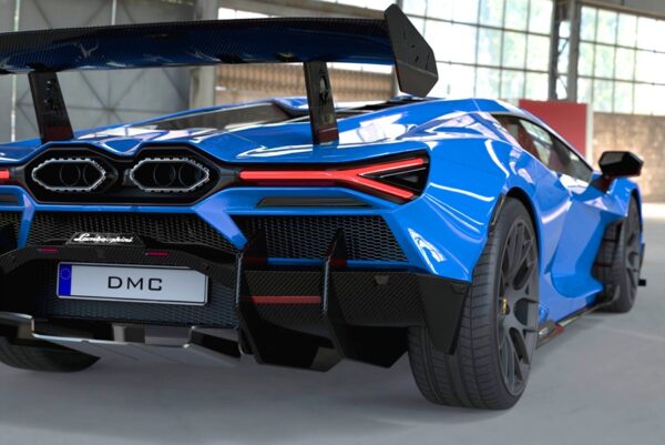 DMC Carbon Fiber Rear Wing Spoiler “EVO” for Lamborghini Revuelto Coupe & Spyder (OEM Fit)