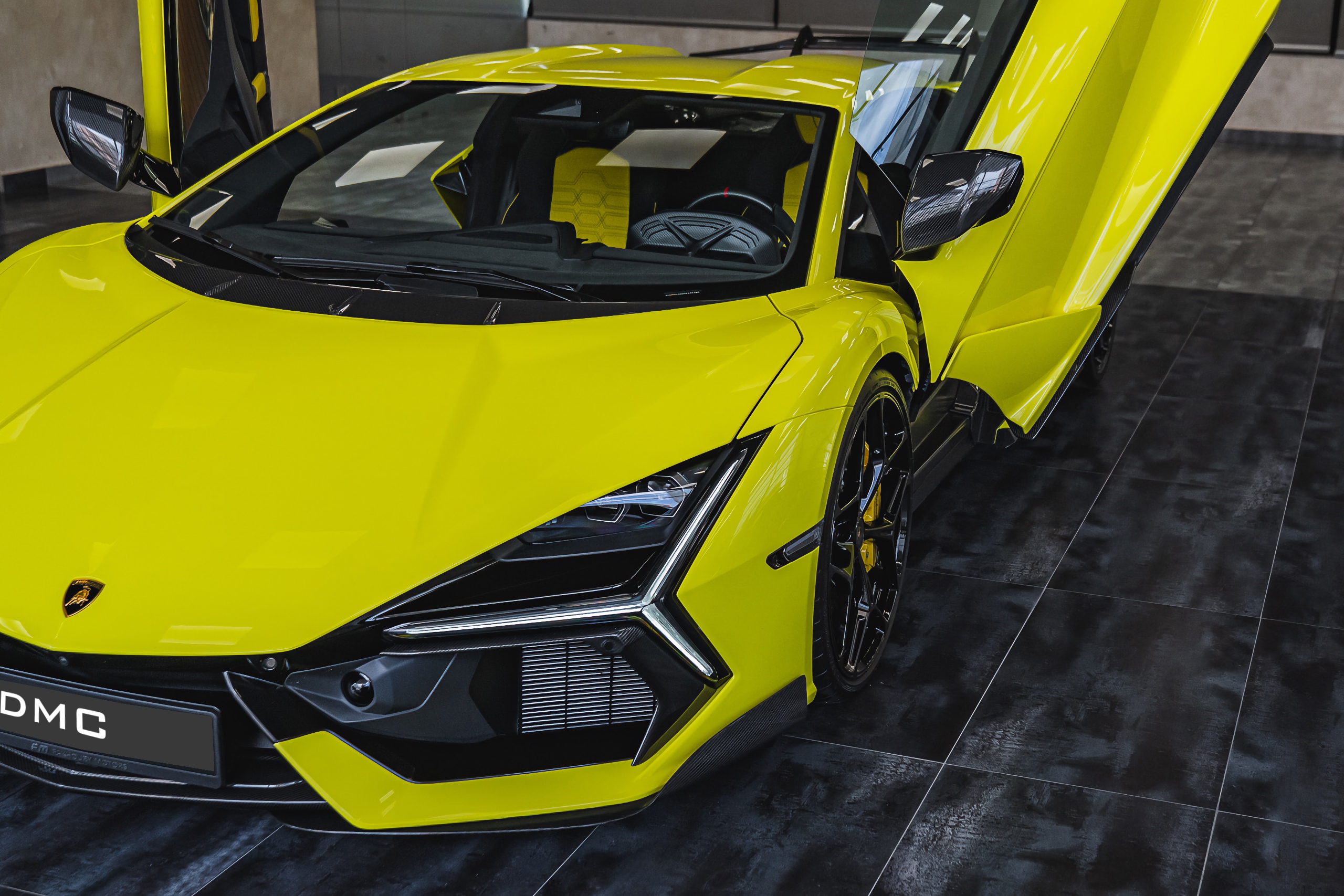 DMC Carbon Fiber Front Lip Spoiler for Lamborghini Revuelto LB744 Coupe & Roadster - Image 4