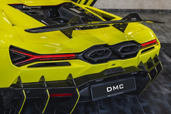 DMC Carbon Fiber Rear Diffuser Fins for Lamborghini Revuelto LB744 Coupe & Roadster