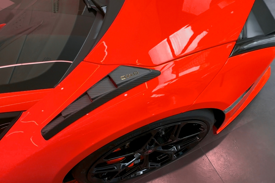 DMC Carbon Fiber Fender Vents for Lamborghini Revuelto LB744 Coupe & Roadster