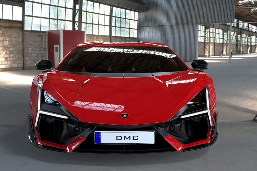DMC Carbon Fiber Front Lip Spoiler for Lamborghini Revuelto LB744 Coupe & Roadster