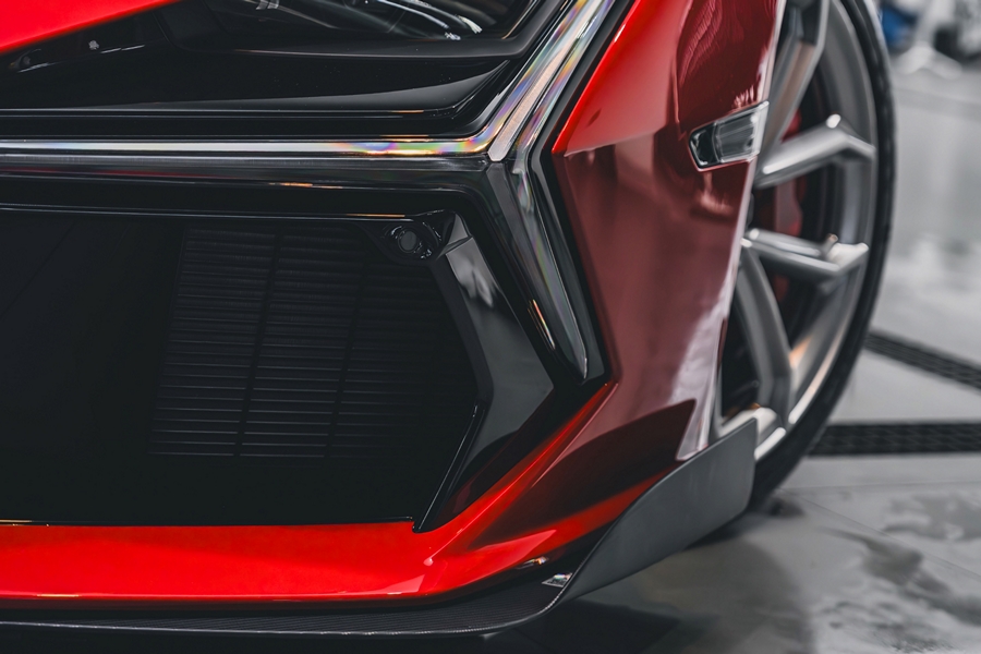 DMC Carbon Fiber Front Lip Spoiler for Lamborghini Revuelto LB744 Coupe & Roadster - Image 2