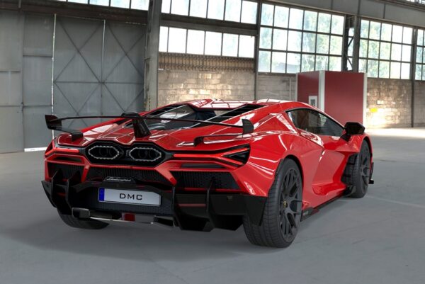 DMC Carbon Fiber Rear Bumper for Lamborghini Revuelto LB744 Coupe & Roadster