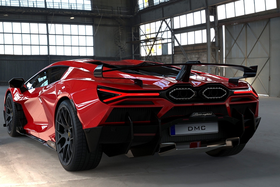 DMC Carbon Fiber Rear Bumper for Lamborghini Revuelto LB744 Coupe & Roadster - Image 2