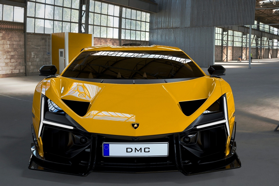 DMC Carbon Fiber Rear Diffuser Aero Tunnel for Lamborghini Revuelto LB744 | OEM Fit Aero Upgrade - Image 4