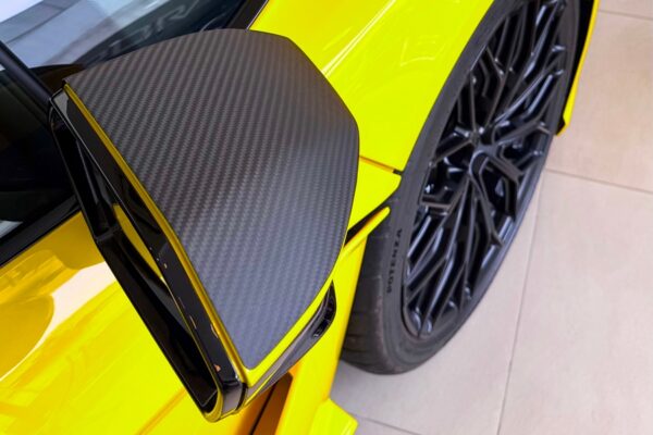 DMC Carbon Fiber Side Mirrors for Lamborghini Revuelto LB744 Coupe & Roadster