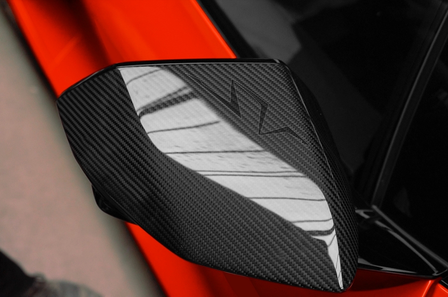 DMC Carbon Fiber Side Mirrors for Lamborghini Revuelto LB744 Coupe & Roadster - Image 2