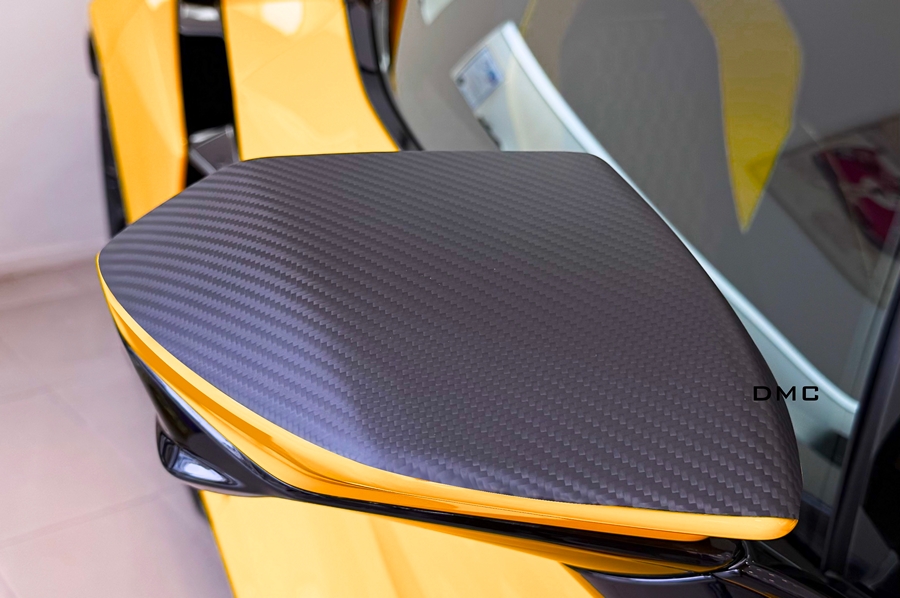 DMC Carbon Fiber Side Mirrors for Lamborghini Revuelto LB744 Coupe & Roadster - Image 4