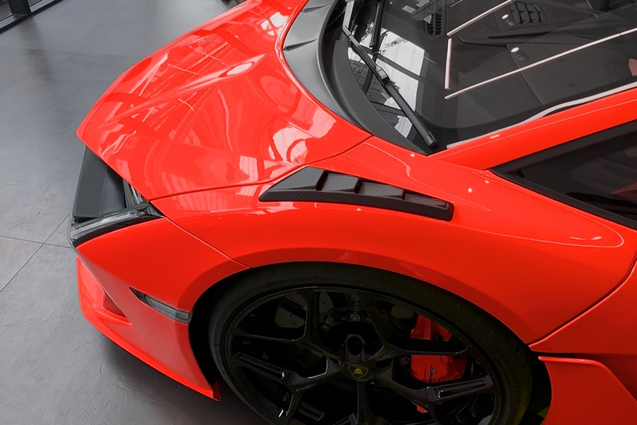 DMC Carbon Fiber Vented Front Fenders for Lamborghini Revuelto LB744 Coupe & Roadster