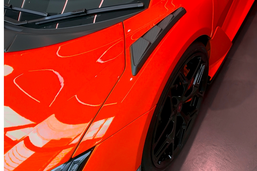 DMC Carbon Fiber Vented Front Fenders for Lamborghini Revuelto LB744 Coupe & Roadster - Image 2