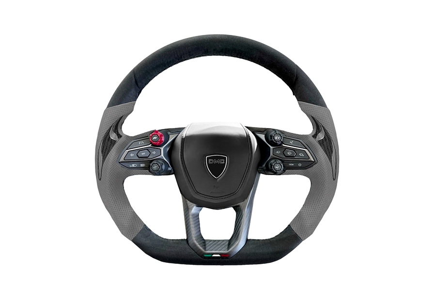 DMC Custom Carbon Fiber Steering Wheel for Lamborghini Revuelto, Aventador & Huracán