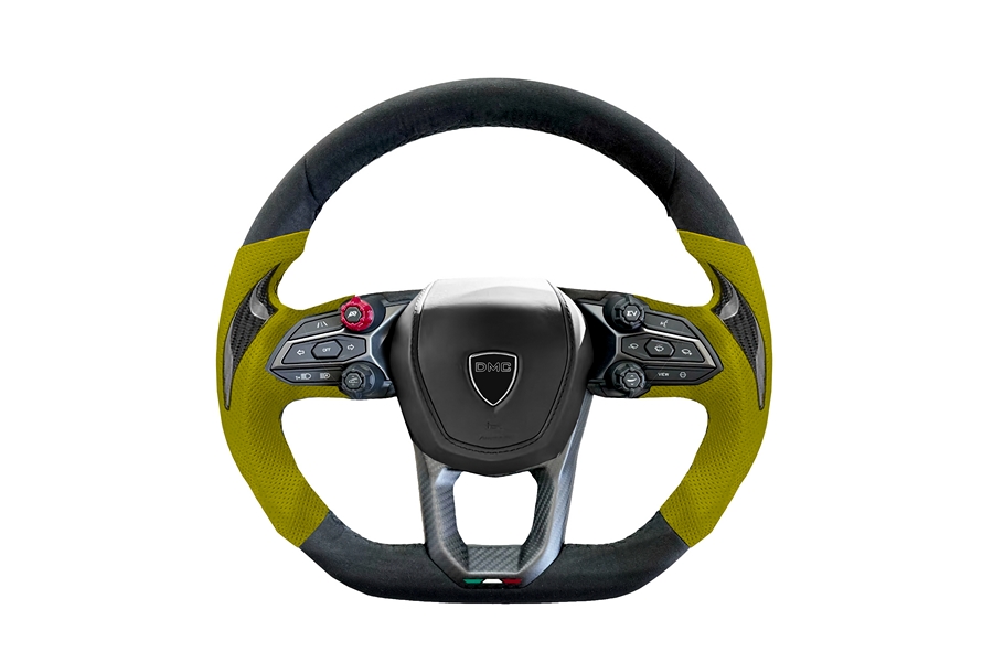 DMC Custom Carbon Fiber Steering Wheel for Lamborghini Revuelto, Aventador & Huracán - Image 5