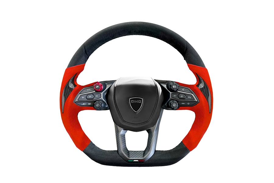 DMC Custom Carbon Fiber Steering Wheel for Lamborghini Revuelto, Aventador & Huracán - Image 4
