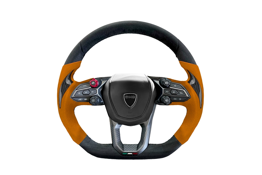 DMC Custom Carbon Fiber Steering Wheel for Lamborghini Revuelto, Aventador & Huracán - Image 3