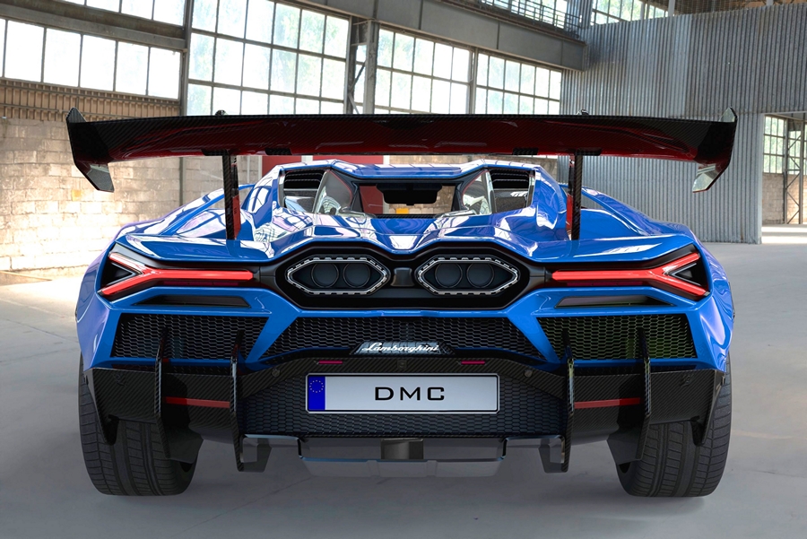 DMC Lamborghini Revuelto Carbon Fiber Body Kit “Schumacher” Aero Package for LB744 Coupe & Roadster - Image 4