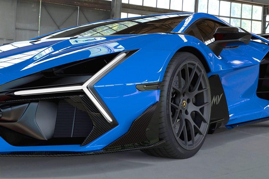 DMC Lamborghini Revuelto Carbon Fiber Body Kit “Schumacher” Aero Package for LB744 Coupe & Roadster - Image 2