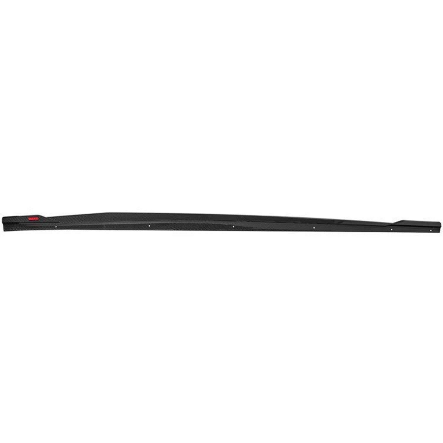 Urban Lower Side Sill Extensions in Visual Carbon Fiber for Audi C8 RS6/RS7 - Image 3