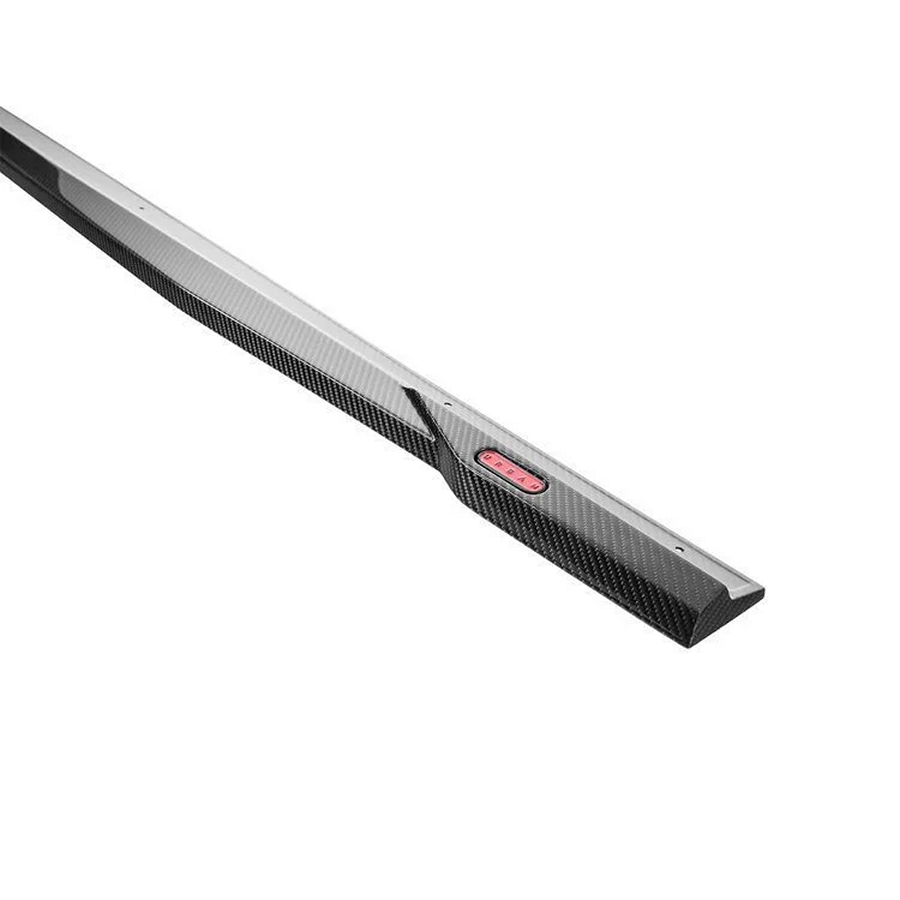 Urban Lower Side Sill Extensions in Visual Carbon Fiber for Audi C8 RS6/RS7 - Image 2
