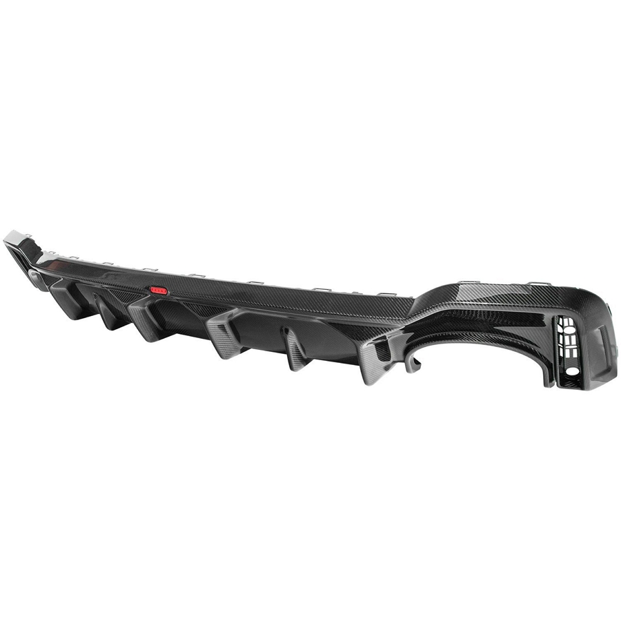 Urban Replacement Rear Diffuser in Visual Herringbone Carbon Fiber for Audi C8 RS6/RS7 - Image 2