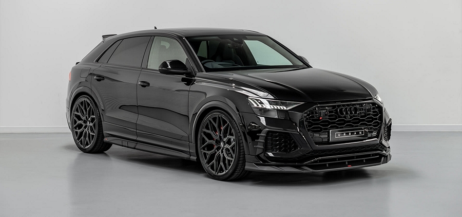 Urban Visual Carbon Front Bumper Splitter for Audi 2019-2024 RSQ8
