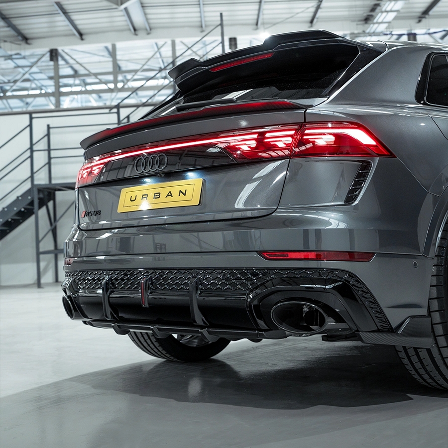 Urban Visual Carbon Upper Rear Lip Spoiler for 2025+ RSQ8